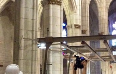 interior de la catedral de Santa María de Vitoriia-Gasteiz