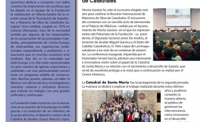 Noticias desde el triforio - septiembre 2013