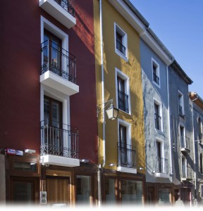 fachada del albergue