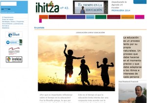 Ihitza 43 - El tiempo en la educación
